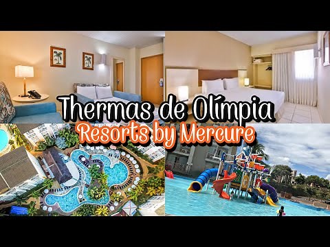 TOUR PELO RESORT THERMAS DE OLÍMPIA RESORTS BY MERCURE COMPLETO E DETALHADO!