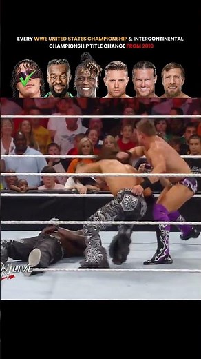 Every Wwe Intercontinental championship & United States Championship Title Change From 2010