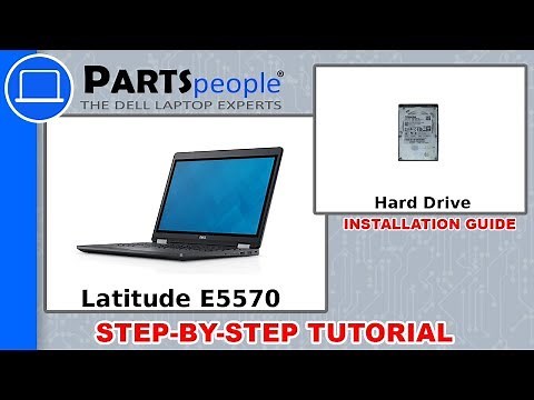 Dell Latitude E5570 (P48F001) Hard Drive How-To Video Tutorial