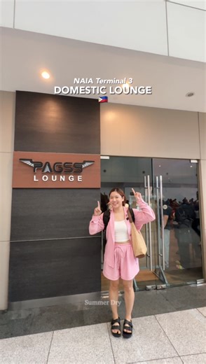 NAIA Travel Guide 2025 ✈️ PAGSS DOMESTIC LOUNGE 📍Terminal 3, Domestic Departures Level 3 (turn right after final security check) - complimentary food and drinks - WiFi - max of 3hrs stay ❗️CORRECTION, di na pala included sa list yung Unionbank Miles Visa Signature and BDO Diner's Club (international only) 🥺 Use the promo code 𝗦𝗨𝗠𝗠𝗘𝗥𝗗𝗥𝗬𝗞𝗟𝗢𝗢𝗞 for extra discount 🧡 #travelph #travelhacks #traveltok #fypph #FoodiePH #pagsslounge #naia #naiaterminal3 #airport #foodtripph #creditcard |