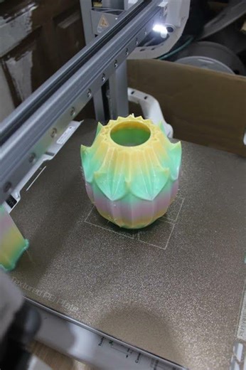 3D Print Timelapse: Gothic Vase 🏺 | Elegant Home Decor (Bambu Lab P2S/A1 Combo)