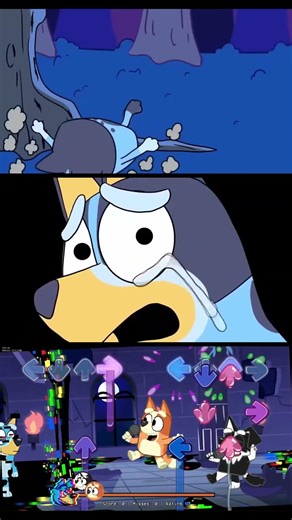 Bluey Corrupted Mod - Mobile Gameplay - Friday Night Funkin' Game