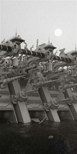 Sci-Fi world building #blender #3dplanet #scifiadventure