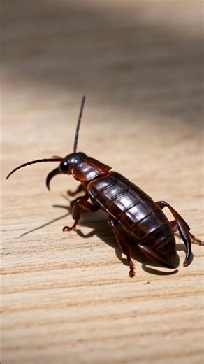 Earwig Truth Exposed 😱 | Scary Looking but Harmless Insect #insects #facts