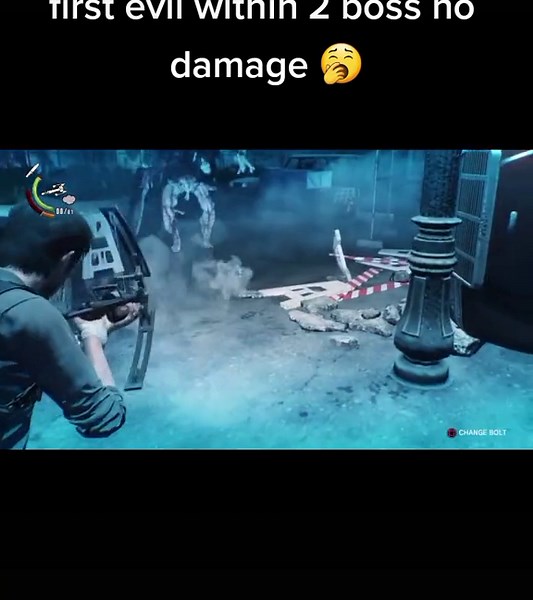 easiest fight of my life 🥱 #gaming #theevilwithin #zombies #monster #survival #survivalhorror #horror #horrorgame #scarygame #scary #survivalgame #sebastian #atlas #fyp #fypシ #fy #fypage #strategy #bossbattle #boss #nodamage #creepy