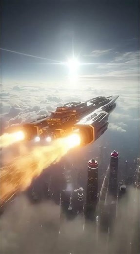 StarShip departing #animation