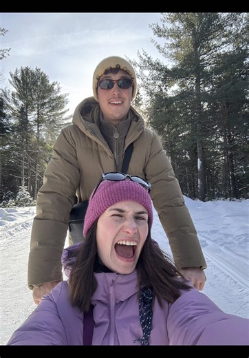 Sortie hivernale en patins à Forêt Ô Cascades