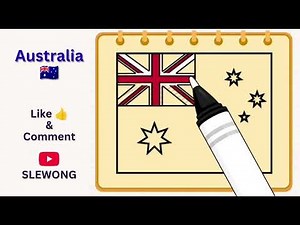 Coloring 10 country flags in the world...