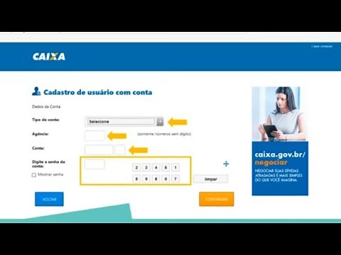 COMO ACESSAR INTERNET BANKING No PC /NOTEBOOK DA CAIXA ECONÔMICA FEDERAL CADASTRAR