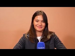 Emma Raducanu in Tokyo for Uniqlo Interview ￼￼