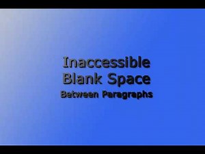 Accessible vs. Inaccessible - Can you Hear the Difference? (2.7.17)