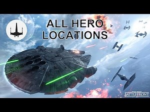 Star Wars Battlefront - Stay On Target Trophy/Achievement Guide (All Hero Locations)