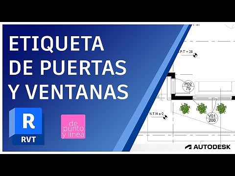 How to create labels for doors and windows in Revit // Parametric label