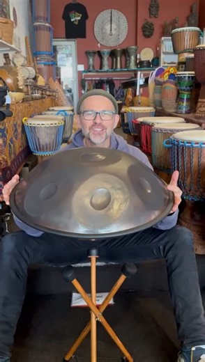 5.8K views · 92 reactions | Handpan with 18 Notes 勞 Check it out for yourself  https://www.africandrumming.com.au/product/master-series-stainless-handpan-e-major-18-note/ #handpan #hangdrum #drum #africandrumming | African Drumming | Facebook