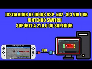 NSP-NSZ-XCI Game Installer via USB - Nintendo Switch - Supports Firmware 21.0.0 or Higher