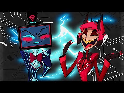 THE TENSION - ALASTOR X VOX (Hazbin Hotel Comic Dub)
