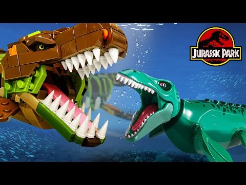 I Built The GIANT LEGO Mosasaurus - The Most Dangerous Predator! 🦖⚠ BricksUP