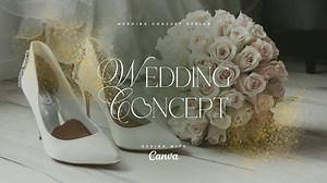 Wedding Concept Design // Free Canva Templates - Ulku Karakaya