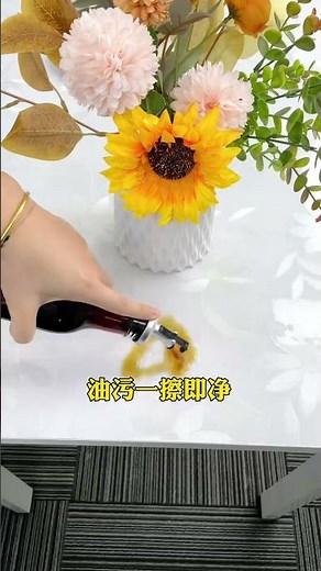 This cosmos colored soft glass table mat is also very good tablecloth # stain resistant and easy