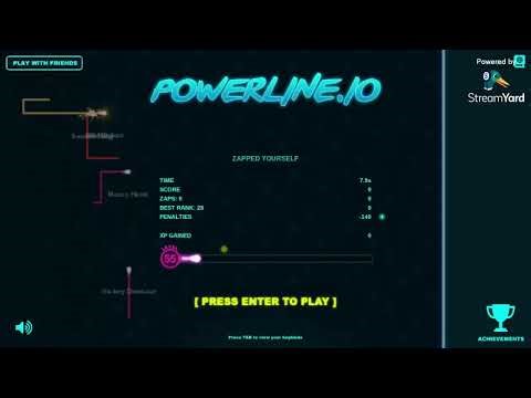 Playing Powerline.io on neoline.lol!