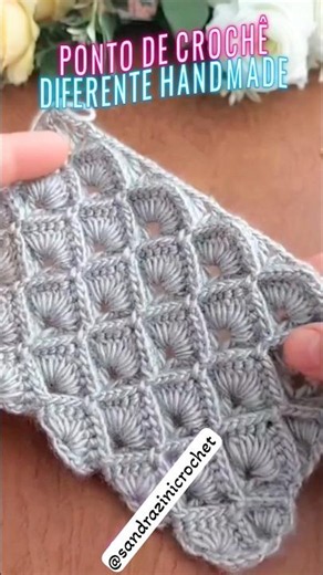 ​🔥 O PONTO 3D SECRETO que Transforma Qualquer Crochê! (Bolsas, Roupas e Decoração) 🧶✨