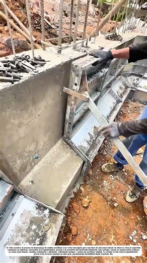 Desarmando moldes de acero: El secreto de cimientos rectos y sin imperfecciones
