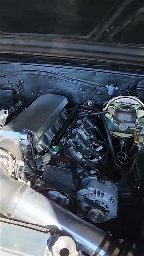 1966 gto ls swap 5 speed conversion dakota gauges.