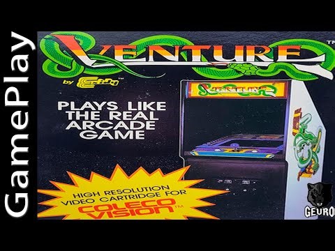 🎮Venture - ColecoVision [Gameplay / Longplay]👾