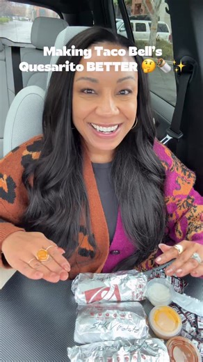 Alexis Frost on Instagram: "Tried upgrading Taco Bell’s Quesarito 3 different ways and honestly? One of these needs to be on the menu . Which one would you order ? 👀⬇️ @tacobell #tacobell #quesarito #fastfood #foodstagram #foodie"