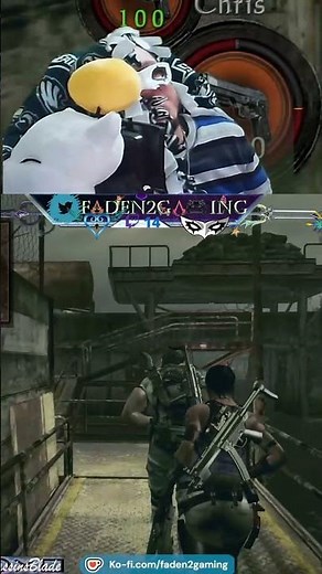 Resident Evil 5 Professional Mode: One Eyed Redeem Dynamite Shot XD.