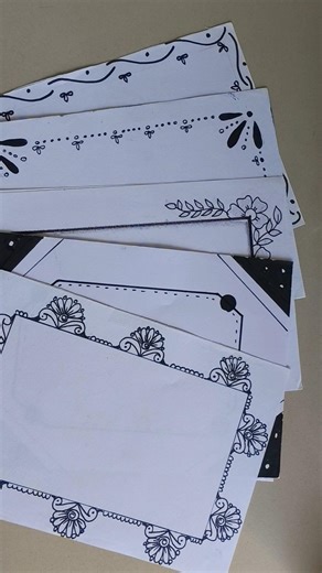 Black border design/Project work designs/border design for project/border design/assignment#shorts