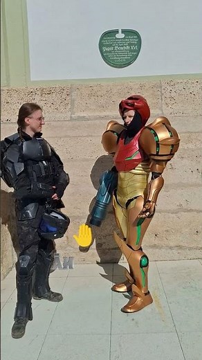 Samus Cosplay Das Helm Schulter Problem #cosplay #gaming #cosplaytips