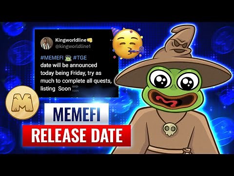MemeFi Listing Date Is LIVE💣 MemeFi News