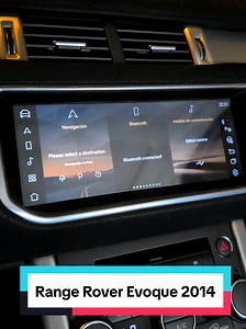 Actualizamos este Range Rover Evoque 2014 con una pantalla Android china con CarPlay y Android Auto inalámbrico, sin cortar cables y conservando todas sus funciones originales. . . . #CarPlay #RangeRover #Evoque #LuxuryCars #TecnologíaAutomotriz