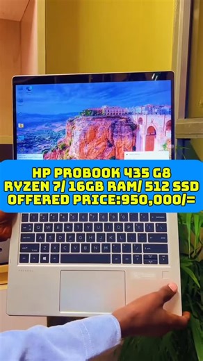 Shwazy electronics services on Instagram: "🪟MODEL: HP ProBook 435 G8 🪟SPECIFICATIONS 💸 Processor AMD RYZEN 7 UP TO 4.4 Ghz 💸 Storage: 512GB SSD 💸16GB DDR4 RAM 🪟FEATURES NYINGINE ZA MUHIMU: 💸Battery: 6Hrs+ 💸Backlight Keyboard 💸Screen: 13.3Inches 💸Necessary Ports 💸X360 Rotation 💸HD Camera Video Calls & Zoom 🪟INAFAA KWA: 💸Engineers⭐AutoCAD, MATLAB 💸IT⭐ Coding, Hacking 💸Designers⭐Photoshop, llustrator 💸Accountants⭐Excel, QuickBooks 💸Wanafunzi⭐Zoom, Notes 💸Creators⭐Editing, YouTube