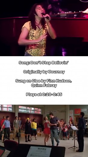 Season 1 Episode 5 #glee #dontstopbelievin #journey #finn #finnhudson #quinn #quinnfabray #pregnant #preggo #morningsickness #fyp #fypシ #music #song #glee