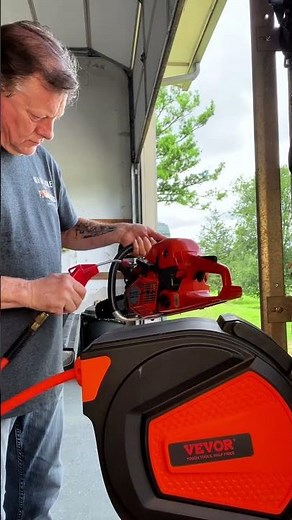 Why Every Garage Needs the VEVOR Retractable Air Hose Reel!