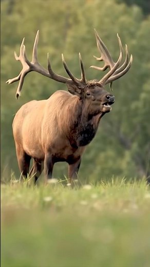 Amazing sound of Red Deer during the Rut Red Deer rutting calls #nature​ #shorts #wildlife #elk
