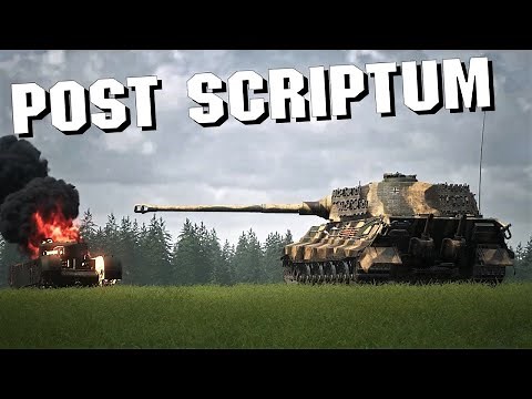 Post Scriptum Tiger II Skirmish - 4K [GER Comms/ENG Subs]