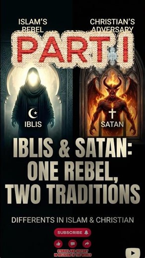 Iblis & Satan In 2 Traditions #ReligiousHistory #WorldReligions #HiddenHistory #ReligionExplained