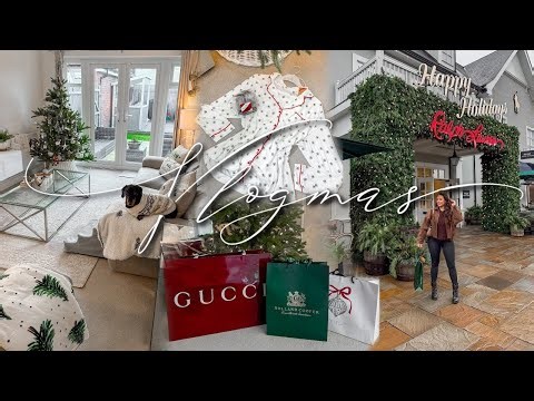 Bicester Village Haul, Decorate With Me, Homesense, House Move Update & more | VLOGMAS Episode 1