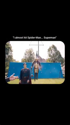 FilmFactsX on Instagram: "Isabela Merced accidentally called David Corenswet Spider-Man instead of Superman. “I almost hit Spider-Man... I mean Superman.” – Isabela Merced “I beg your pardon?” – David Corenswet ⚡ Follow @filmfactsx for more 🎬 Superman (2025) – Dir. James Gunn #Superman #SpiderMan #IsabelaMerced #hawkgirl #JamesGunn #DavidCorenswet #Marvel #DCU #Superman2025 #BehindTheScenes #funny #meme #funfacts #viral #movie #bts #iconic #fyp #cinema #movies #reels"