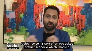 1.7K views · 19 reactions | Actor and author Kal Penn shares the two stories that meant the most for him to include in his new memoir, 'You Can't Be Serious'. Watch the full interview, including a question about whether Cardi B will be officiating his wedding: https://bit.ly/30av9K1 | The Social | Facebook