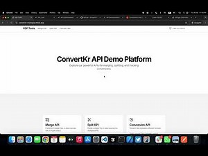 Next.js PDF Tools Application | Merge, Split & Convert PDFs | Convertkr MockApis #nextjs #nextjs15