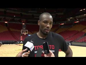 Raptors Practice: Serge Ibaka - March 7, 2017