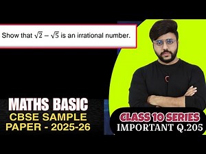 Show that root2-root5 is an irrational number.