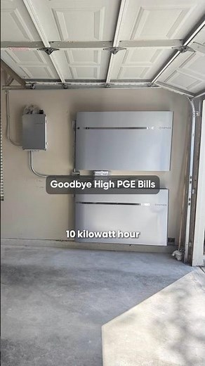 21 solar panels with 2 Enphase Batteries on a concrete tile roof