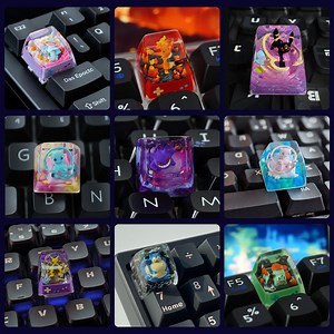 Keycap Collection,anime Artisan Keycap, Birthday Gift, ESC Resin Keycap,christmas Gifts - Etsy