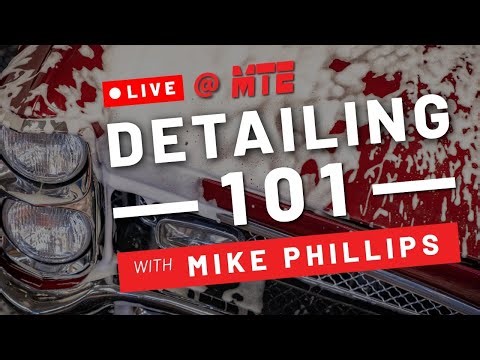 Detailing 101 with Mike Phillips | 🔴 LIVE from MTE 2024