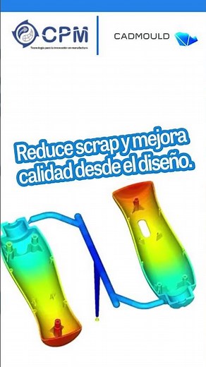 Simulación con CADMOULD